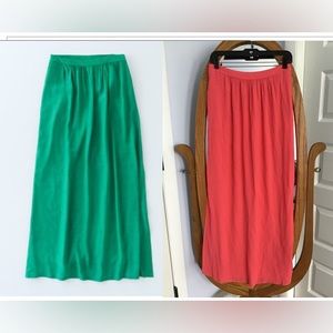 Pink coral Juliet maxi skirt Boden 4